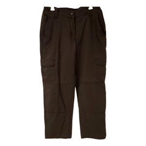 Horace Small Wear Womens 32x30 Brown Canvas Uniform Work Tactical Cargo Pants
